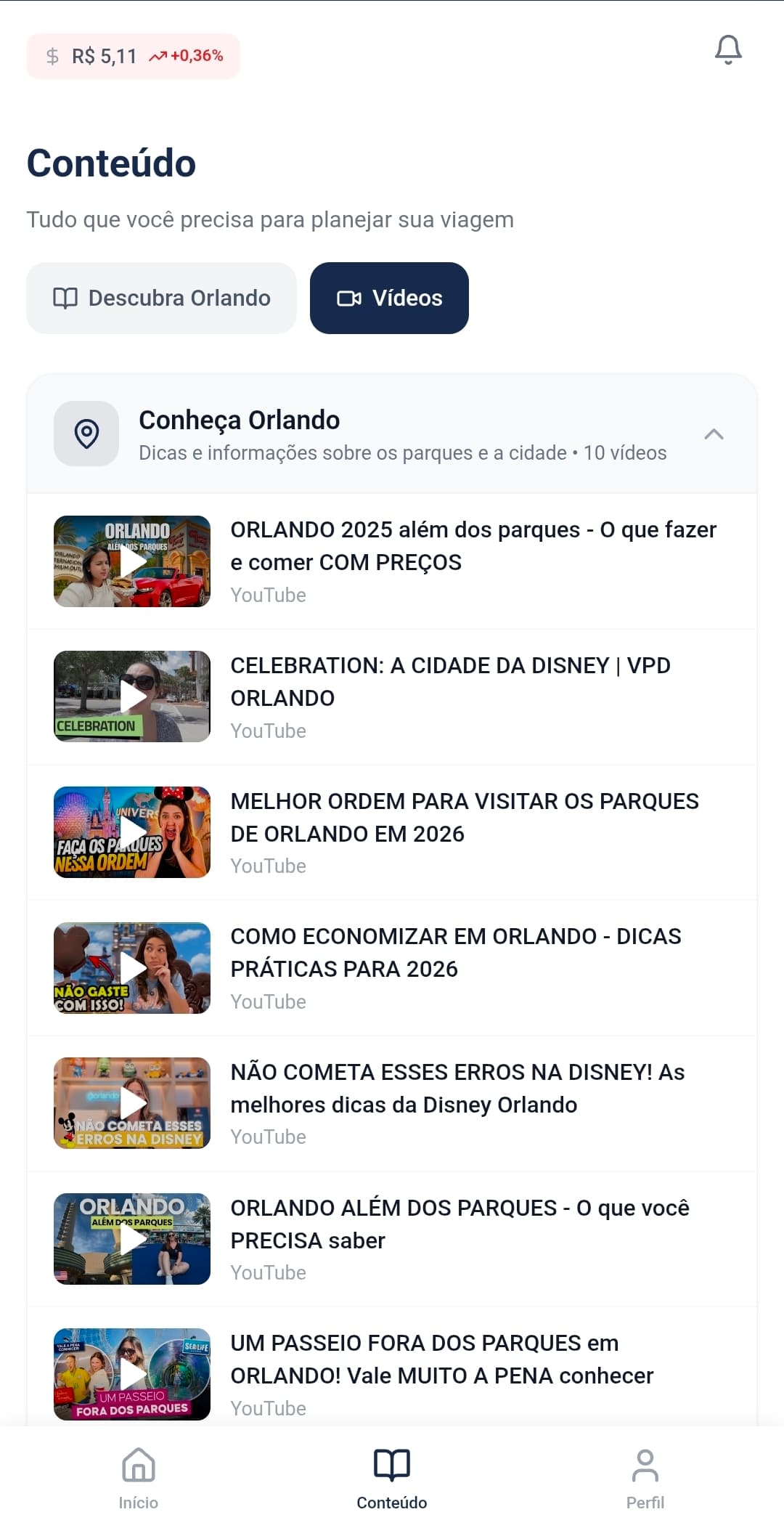 Vídeos e dicas de inglês