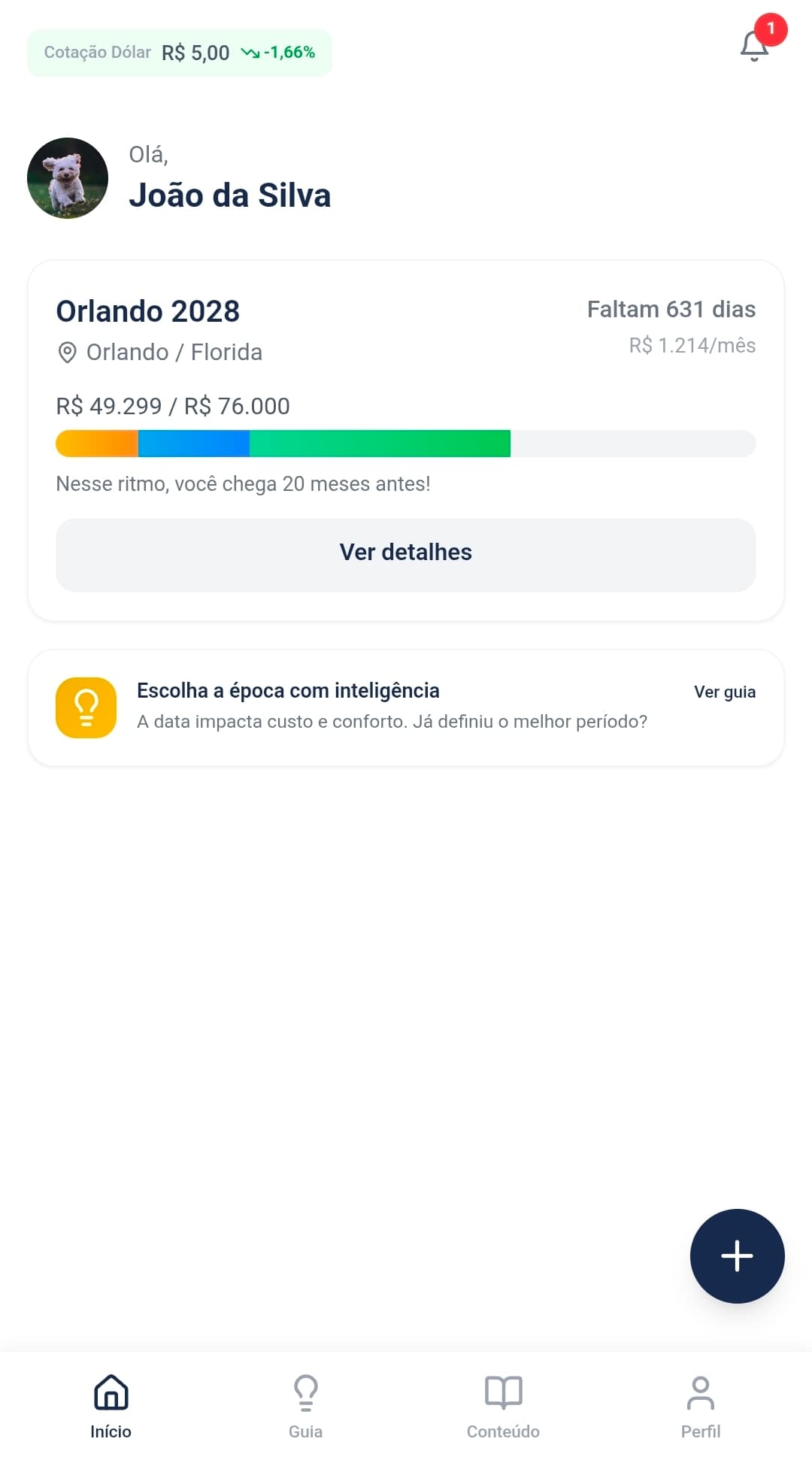 Dashboard inteligente